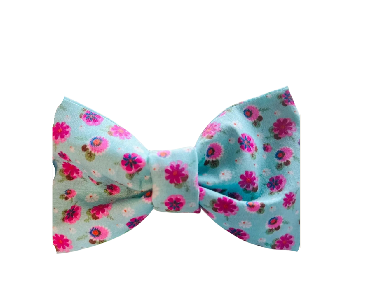 Sky Bloom Dog Bow Tie