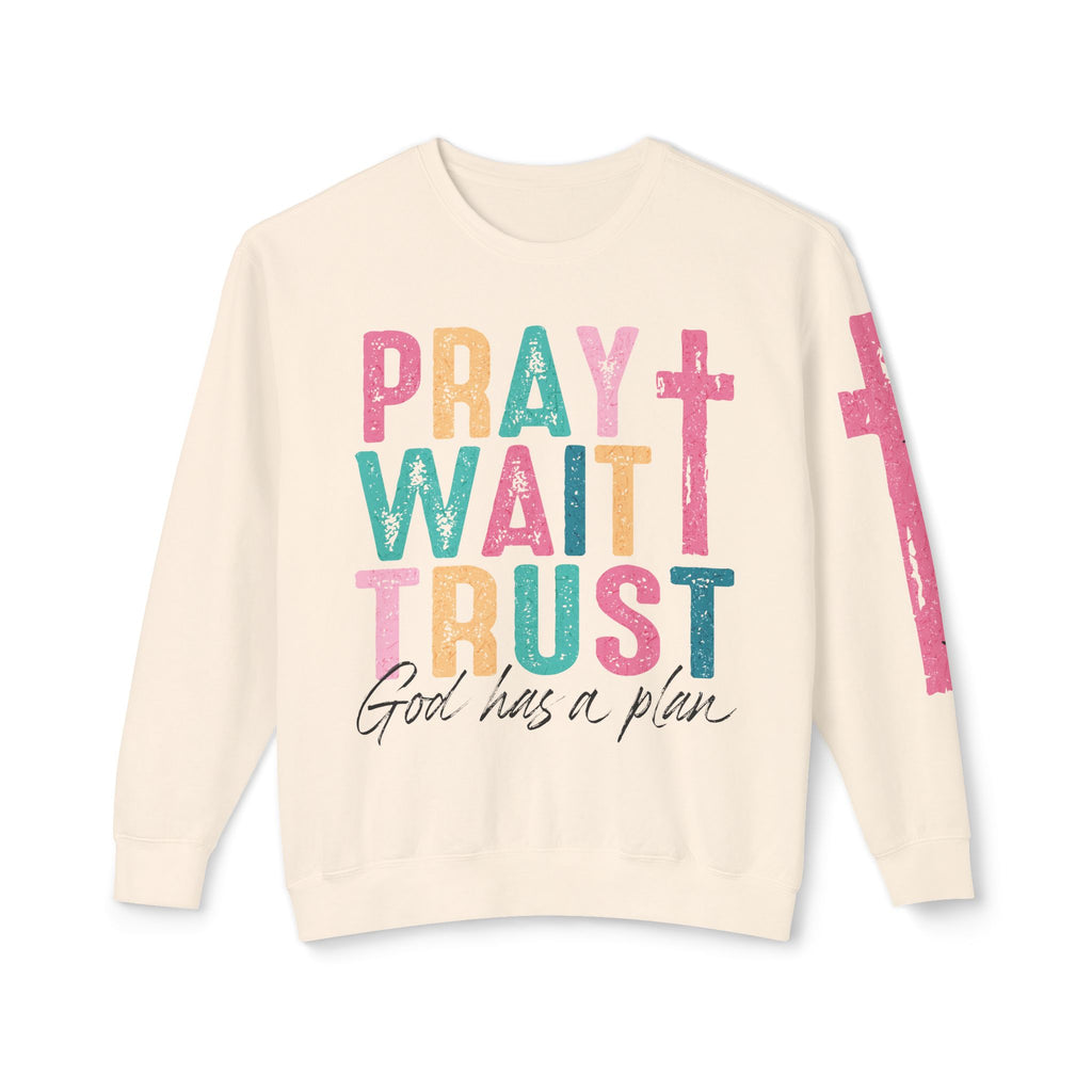 Pray and Wait Crewneck Sweatshirt