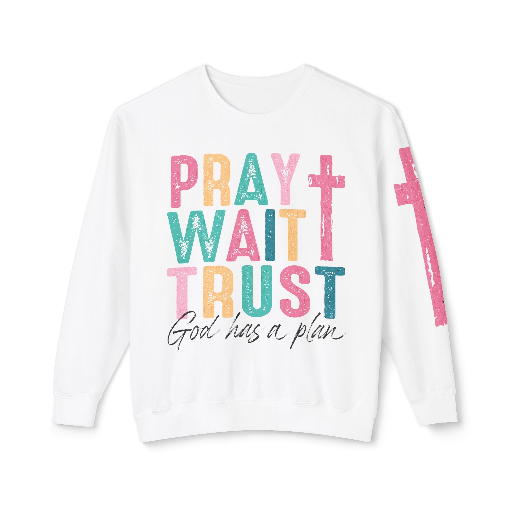 Pray and Wait Crewneck Sweatshirt