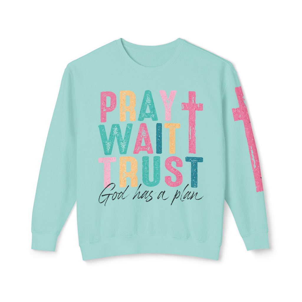 Pray and Wait Crewneck Sweatshirt