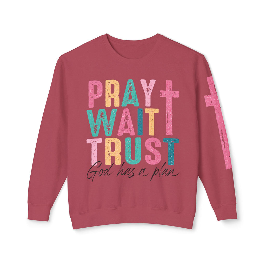 Pray and Wait Crewneck Sweatshirt