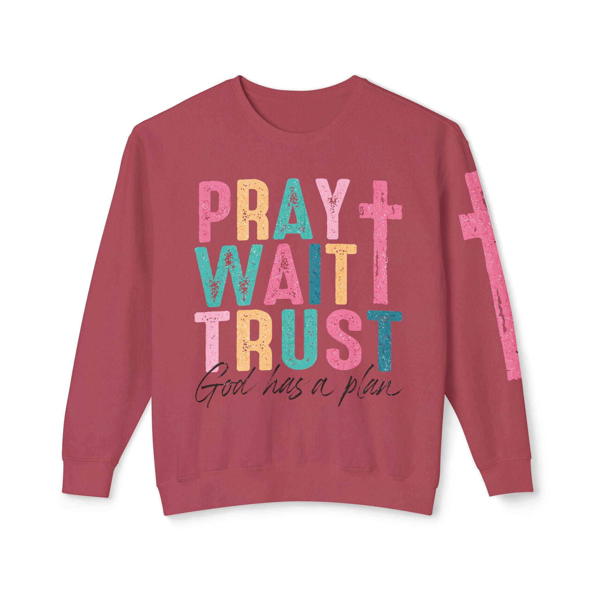 Pray and Wait Crewneck Sweatshirt