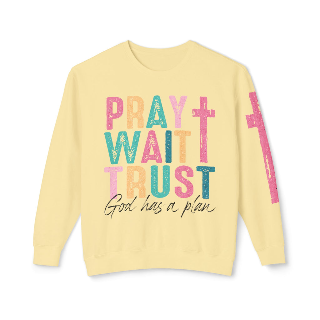Pray and Wait Crewneck Sweatshirt