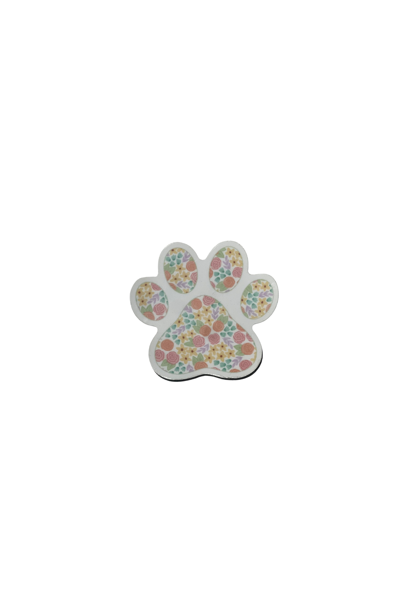 Floral Paw Print
