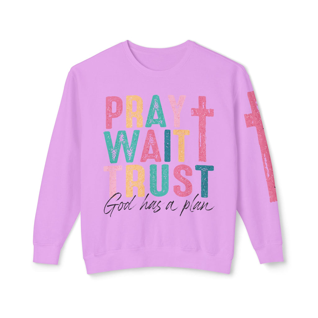Pray and Wait Crewneck Sweatshirt