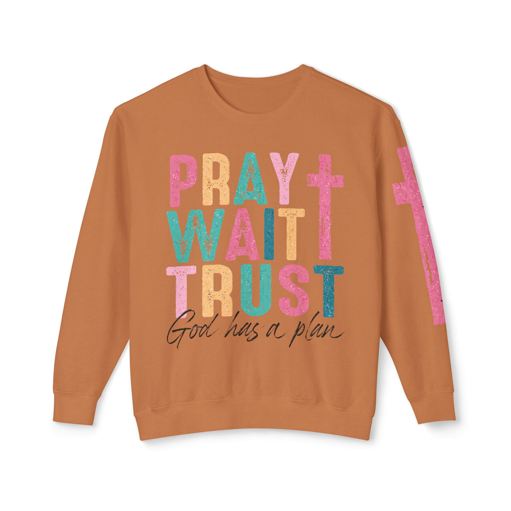 Pray and Wait Crewneck Sweatshirt