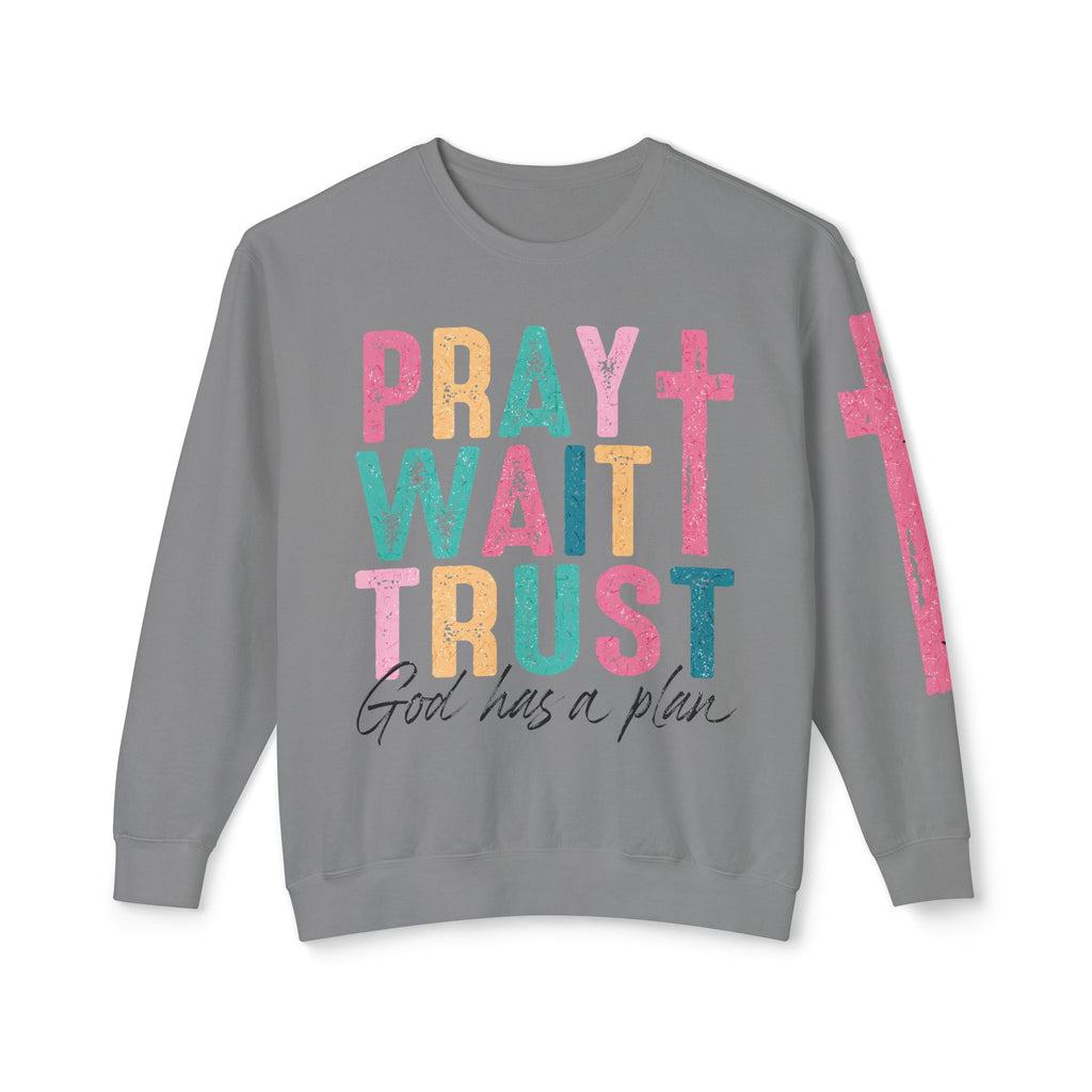 Pray and Wait Crewneck Sweatshirt